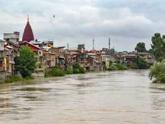 
      
      Jhelum water level rises amid continuous rainfall in Kashmir
      
      