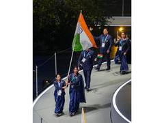 
      
      Rajnath Singh wishes Indian athletes success at Glasgow CWG
      
      