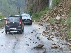 
      
      J&K: Heavy rain disrupts road connectivity in Doda
      
      