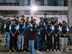 
      
      Indian envoy to Zimbabwe Bramha Kumar hosts Team India in Harare
      
      