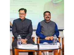 
      
      Rijiju hails Pradhan's service after NEET-UG 2026 resignation
      
      
