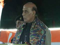 
      
      Ladakh: Rajnath Singh pays tribute to Kargil heroes,
      
      