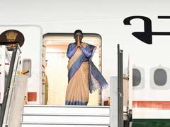 
      
      President arrives in New Delhi after three-nation European visit
      
      