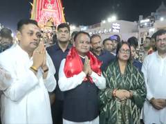 
      
      Odisha CM offers prayers in Puri on occasion of 'Suna Besha'
      
      