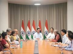 
      
      New Union Education Minister Prahlad Joshi takes charge
      
      