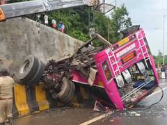
      
      Keralam: 1 killed, 20 injured as bus overturns near Kuttippuram
      
      
