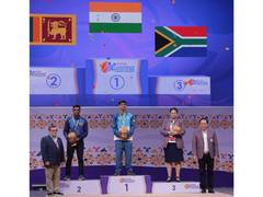 
      
      Rishikanta Singh breaks CWG snatch record with 121kg lift
      
      