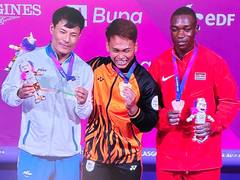 
      
      Rishikanta Singh wins silver medal at CWG 2026
      
      