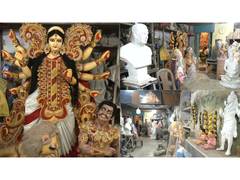 
      
      Kumartuli readies Durga idols for global markets
      
      