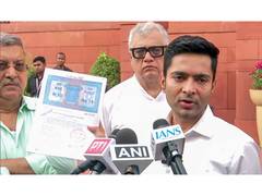 
      
      Abhishek Banerjee confronts Speaker over 20 TMC rebel MPs
      
      