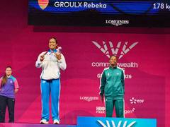 
      
      Gyaneshwari Yadav bags silver in women’s 53kg weightlifting
      
      