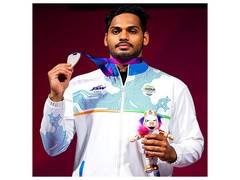 
      
      CWG: Rajnath Singh hails Ajaya Babu, Sarvesh on silver medals
      
      
