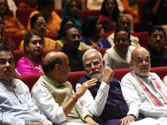 
      
      NDA Parliamentary Party's 'Mangal Milan' meeting begins
      
      
