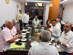 
      
      Siddaramaiah to leave for Mysore, return to Delhi for meeting
      
      