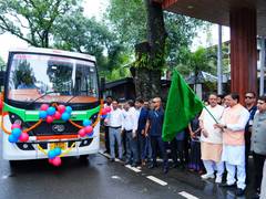 
      
      Uttarakhand CM Dhami flags off 11 clean fuel vehicles
      
      