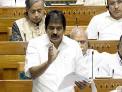 
      
      KC Venugopal questions PM Modi, Amit Shah's absence in LS
      
      