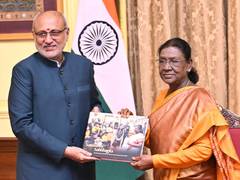 
      
      President Droupadi Murmu's 4 years tenure marked by book release
      
      