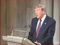 
      
      Trump honors late Senator Lindsey Graham at National Catheral
      
      