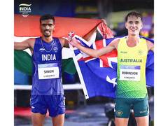 
      
      Mandaviya congratulates Gulveer Singh on historic silver
      
      
