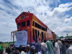 
      
      India's first direct commercial freight train reaches Nepal
      
      