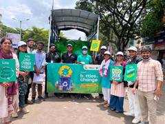 
      
      Bisleri's Bottles for Change Facilitates a Waste Collection Drive
      
      