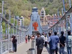 
      
      Tourists to pay entry fee for accessing Bajrang Setu skywalk
      
      