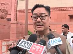 Rijiju hits out at Rahul Gandhi over Shah remarks