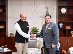 
      
      India awaits Bangladesh PM Rahman's visit: Indian envoy Trivedi
      
      