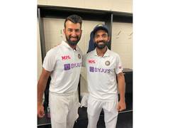 
      
      Pujara, Sindhu congratulate Rahane after international retirement
      
      