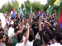 Islamabad students hold protest, raise concerns over PoJK unrest