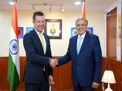 
      
      CEC Kumar, Georgian envoy hold talks on poll staff training
      
      