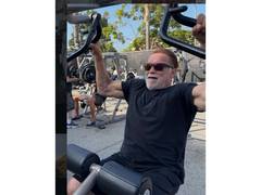 
      
      Arnold Schwarzenegger marks 79th birthday with fitness challenge
      
      