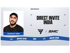 
      
      India's Charanjot earns direct invite for Esports Nations Cup
      
      