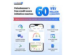 
      
      Paisabazaar's Free Credit Score Programme Touches 60 Million
      
      