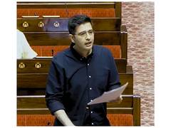 
      
      Raghav Chadha hails passage of anti-paper leak bill
      
      
