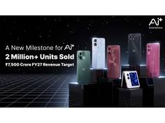 
      
      Ai+ Smartphone Targets Rs 7,500 Crore Revenue in FY27
      
      
