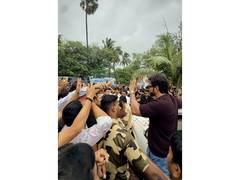 
      
      Actor Sonu Sood celebrates birthday with fans
      
      