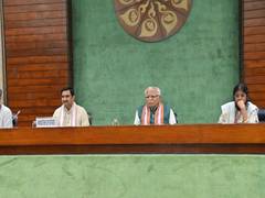 
      
      Manohar Lal chairs consultative committee meeting
      
      