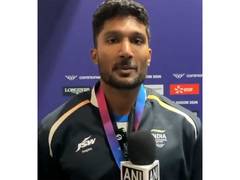 
      
      Tejaswin Shankar after historic CWG Decathlon Bronze
      
      