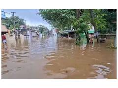 
      
      Pamba River overflows amid heavy rainfall in Keralam
      
      