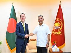 
      
      US Special Envoy Sergio Gor meets Bangladesh PM Tarique Rahman
      
      