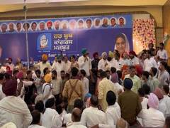 
      
      Punjab Congress fractures spill into open
      
      