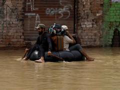 
      
      Pak: 120 rescued as floods submerge Peshawar’s Sardar Colony
      
      