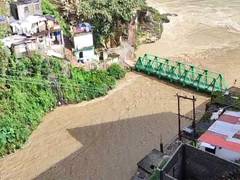 
      
      Water level rises following heavy rain in Rudraprayag
      
      