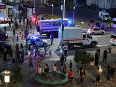 
      
      Moscow cafe explosion kills at least three, 21 left injured 
      
      