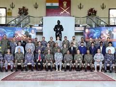 
      
      4th edition of tri-services future warfare course on Monday
      
      