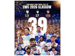 
      
      President Murmu praises Indian contingent on superb show in CWG
      
      