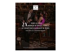 
      
      Hyatt Invites Diners to Savour Everyday Dining Moments 
      
      