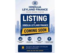 
      
      The Listing of Hinduja Leyland Finance (HLF) is expected soon
      
      