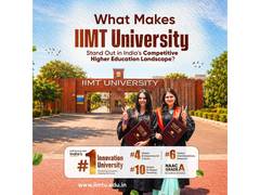 
      
      What Makes IIMT University Stand Out in India
      
      